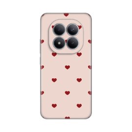 Torbica Silikonska Print za Xiaomi Redmi Note 15 Pro Plus 5G Beige Hearts