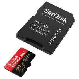 Slika Mem.Kartica SanDisk SDXC Extreme Pro micro 512GB 200MB/s A2 UHS-I U3 V30+adapter