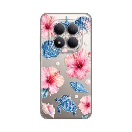 Slika Torbica Silikonska Print Skin za Xiaomi Redmi Note 15 Pro 5G Hibiscus Sea