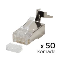 Konektor RJ45 metal CAT 7  50 kom