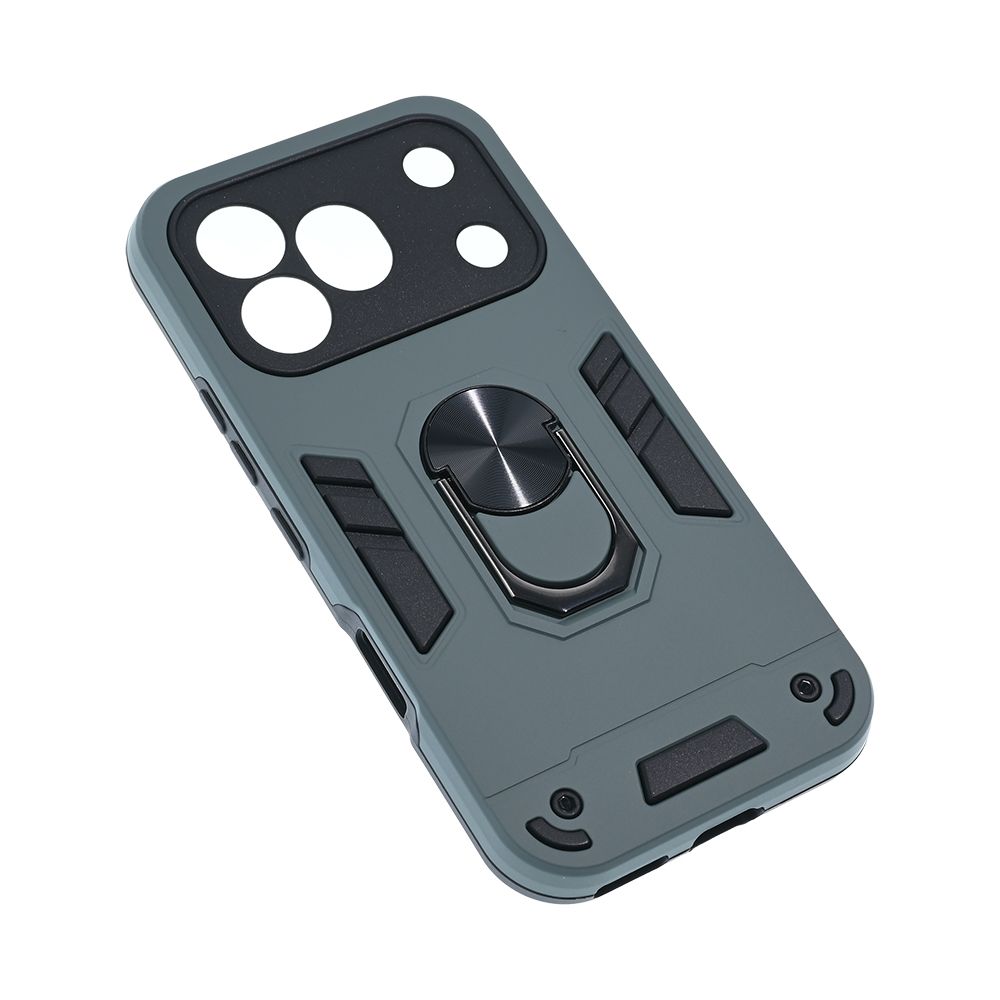 Torbica Hard Ring za Honor 600 Pro tamno siva
