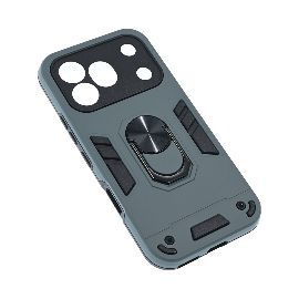 Slika Torbica Hard Ring za Honor 600 Pro tamno siva