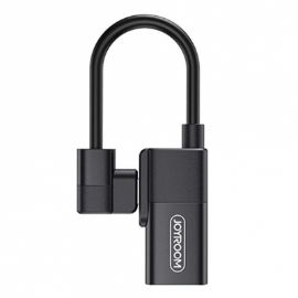 Slika Adapter Joyroom za slusalice i punjenje iPhone lightning crni