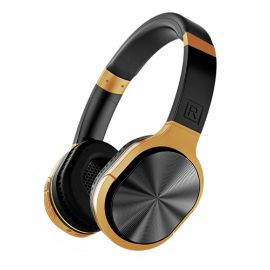 Slika Bluetooth slusalice Lelisu LS-202 zlatne