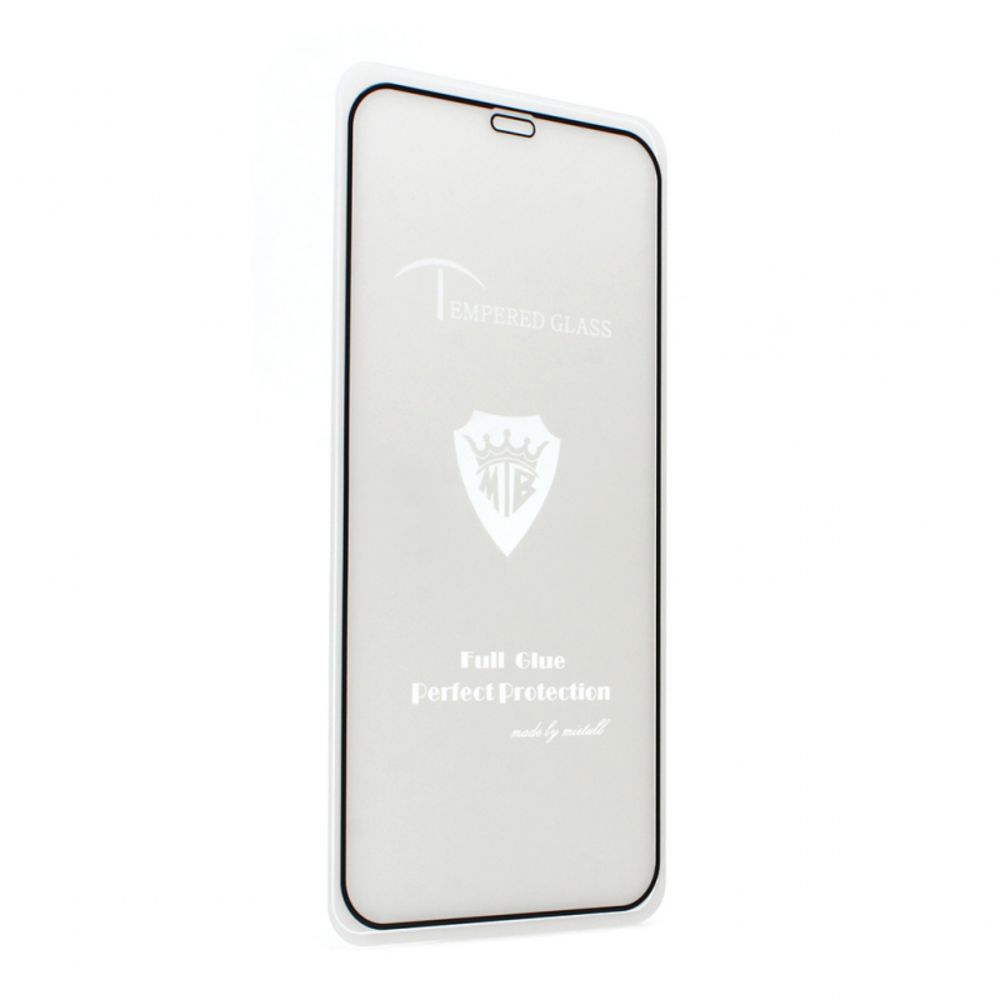 Zastitno staklo Tempered Glass 2.5D full glue za iPhone 12/12 Pro 6.1 crni