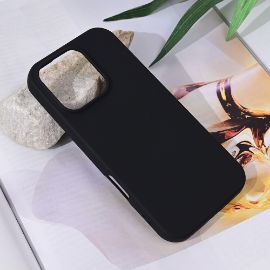 Slika Torbica Teracell Soft Velvet za iPhone 16 Pro 6.3 crna