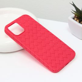 Slika Torbica Weave case za iPhone 12 6.1 crvena