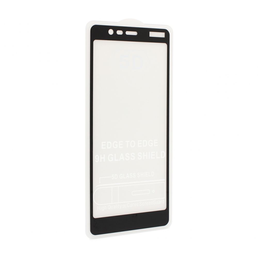 Zastitno Staklo Tempered glass 5D za Nokia 5.1 2018 crni
