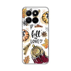 Torbica Silikonska Print za Honor X7d 4G/400 Smart 5G Fall in Love