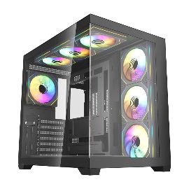 Slika Kuciste Gaming Fantech CG85X Lumina crno