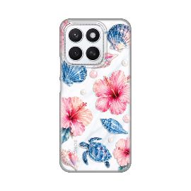 Slika Torbica Silikonska Print Skin za Honor X8c Hibiscus Sea