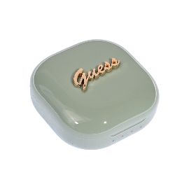 Slika Bluetooth slusalice Guess Script Metal Logo zelene (GUTWSJ7BTE4GN)