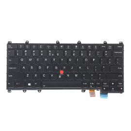 Slika Tastatura za laptop Lenovo ThinkPad X380 Yoga crni frejm