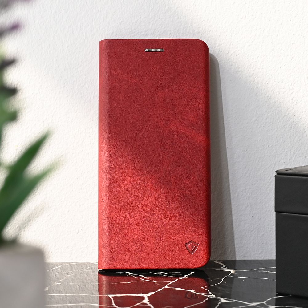 Torbica Teracell Elegant Flip za Xiaomi Redmi 14C/Redmi A4 crvena