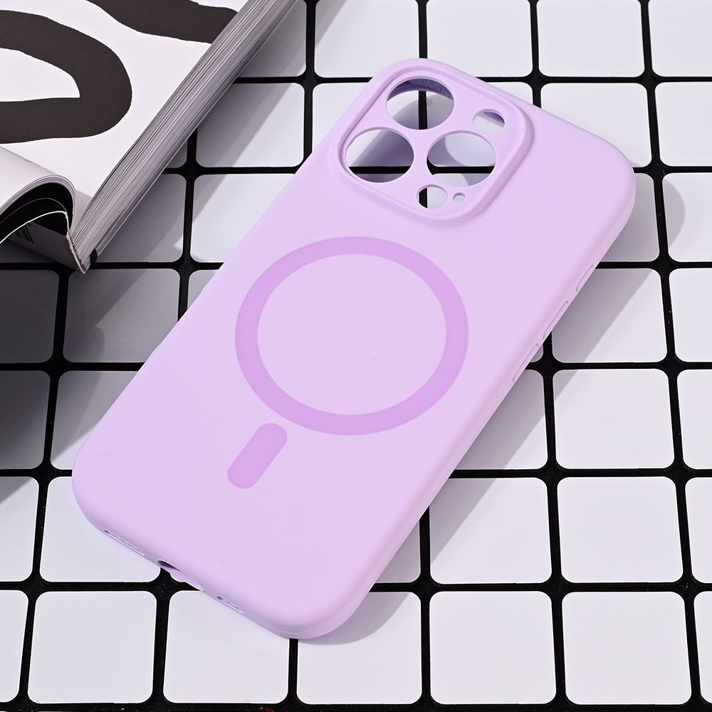 Torbica Magsafe Pure color za iPhone 16 Pro 6.3 lila