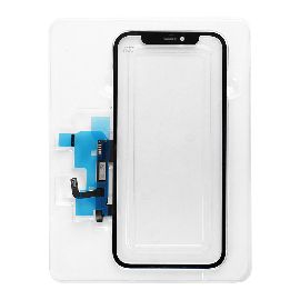 Slika Staklo touch screen-a + OCA za Iphone 12 Black (sa IC) (Crown Quality)
