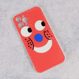 Slika Torbica Smile face za iPhone 12 Pro 6.1 crvena