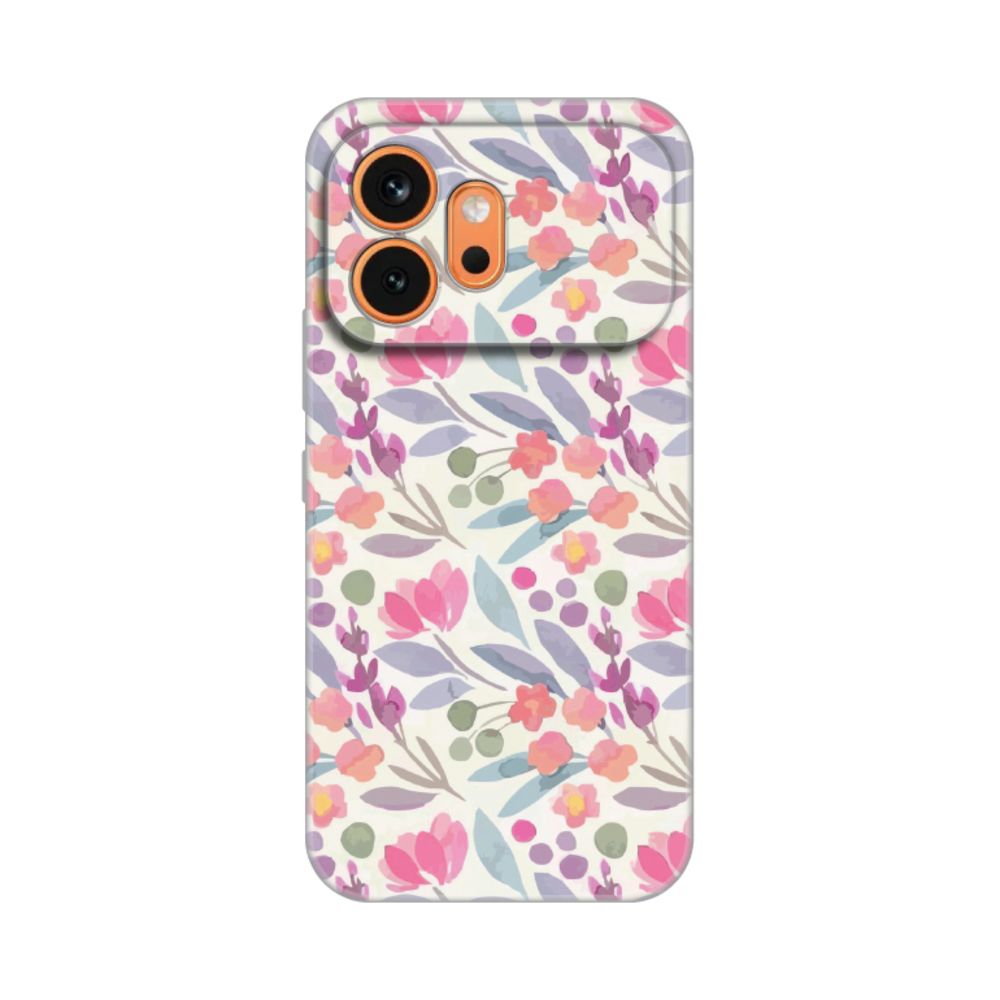 Torbica Silikonska Print za Honor 600 Watercolor Flowers