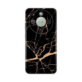 Torbica Silikonska Print za Honor Magic 8 Lite All Black