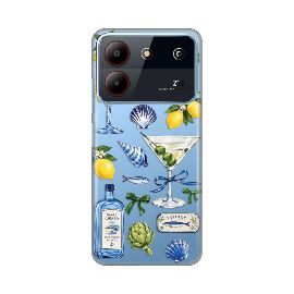 Slika Torbica Silikonska Print za ZTE Blade A54 Mediterranean Martini