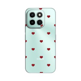 Torbica Silikonska Print za Honor X6c Red Hearts