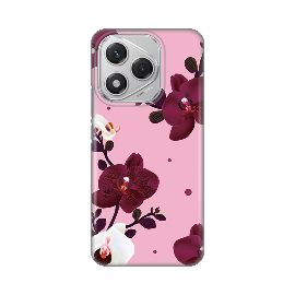 Slika Torbica Silikonska Print Skin za Honor 400 Lite Pink Orchid