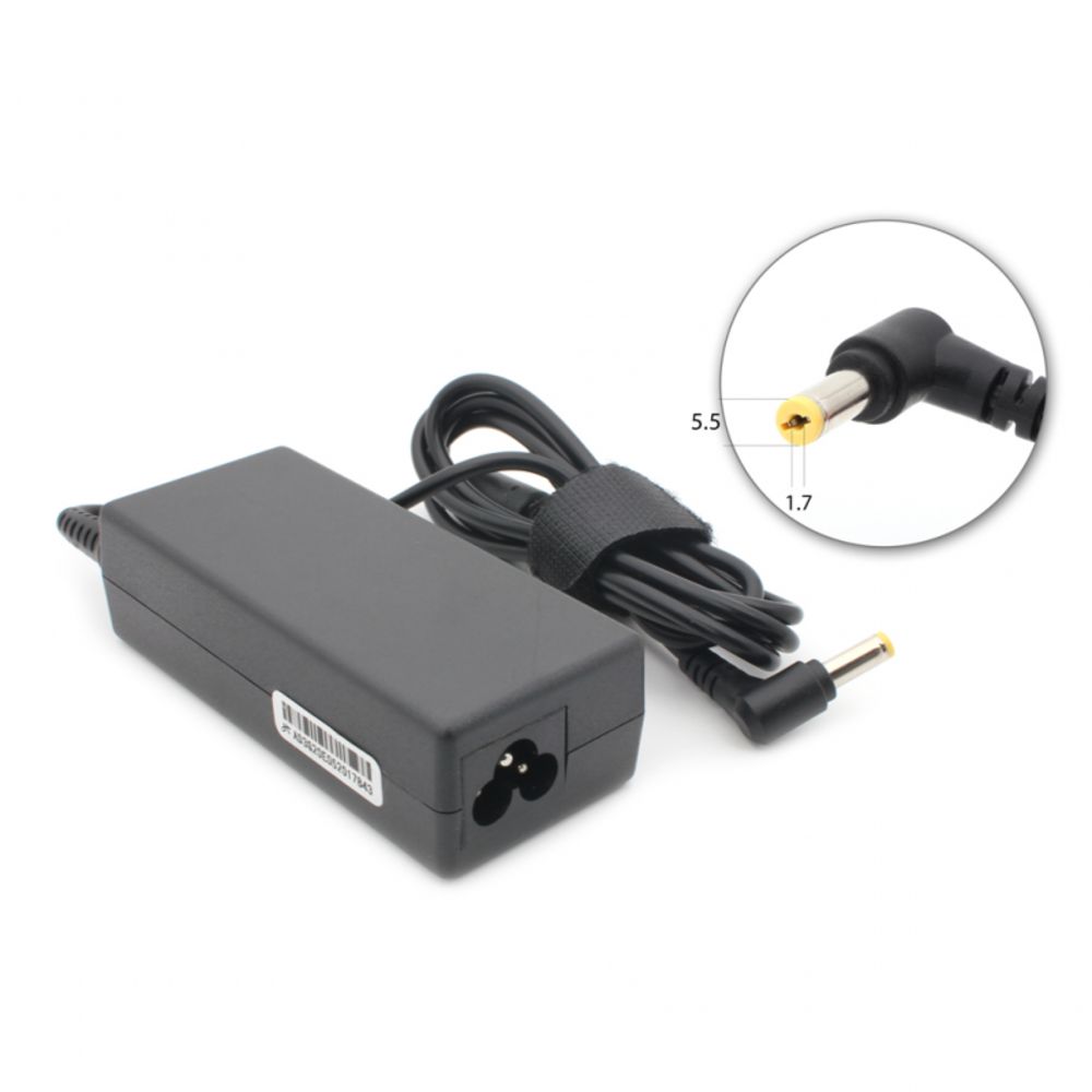 Slika Punjac za laptop Acer 19V 3.42A (5.5*1.7) ugao 90