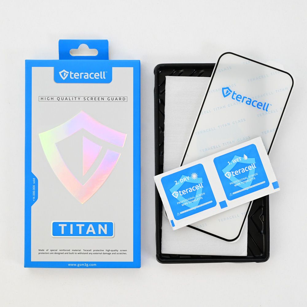 Zastitno Staklo Xiaomi 15t Crni Tempered Glass Teracell Tita - slika 2