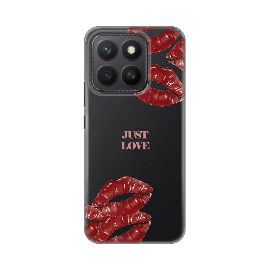 Slika Torbica Silikonska Print Skin za Honor X8c Just Love Pink