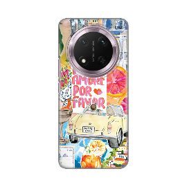 Slika Torbica Silikonska Print za Honor Magic 7 Lite More Amore