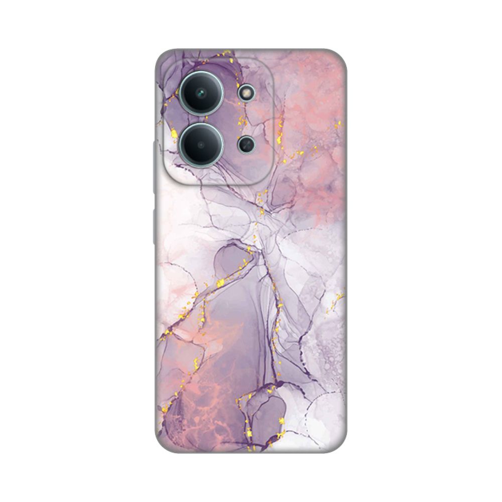 Torbica Silikonska Print za Xiaomi Redmi 15C 4G Pink Marble