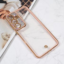 Slika Torbica Cirkon Camera za Samsung S936B Galaxy S25 Plus roze