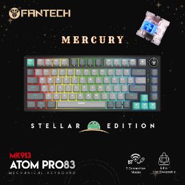 Slika Tastatura Mehanicka Gaming Fantech MK913 RGB Atom PRO83 Wireless Mercury (blue switch)