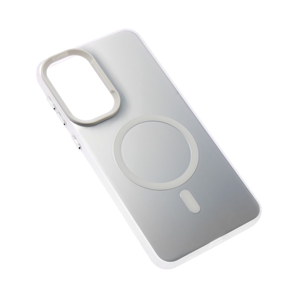 Torbica Magsafe Clear za Samsung A576B Galaxy A57 5G srebrna