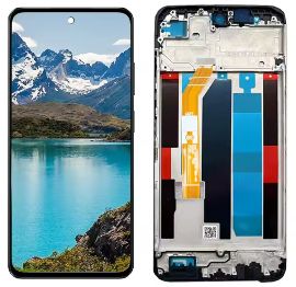 LCD za Realme C71 + touch screen + frame Black CHO