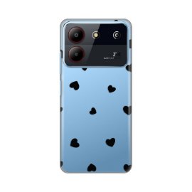 Slika Torbica Silikonska Print Skin za ZTE Blade A54 Hearts