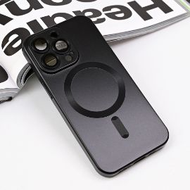 Slika Torbica Magsafe Chrome za iPhone 13 Pro 6.1 crna