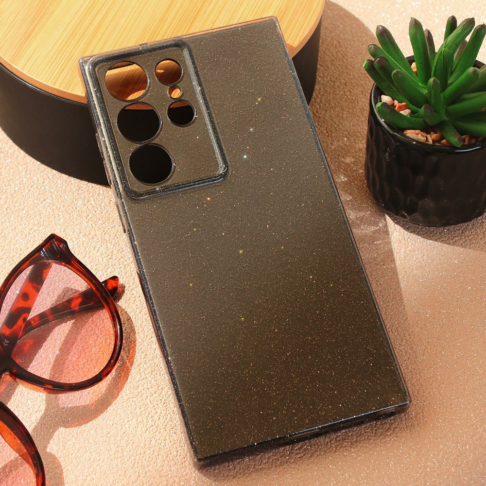 Torbica Sparkle Dust za Samsung S918B Galaxy S23 Ultra crna