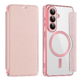 Slika Torbica Magsafe Lux Bi Fold za Samsung A376B Galaxy A37 roze