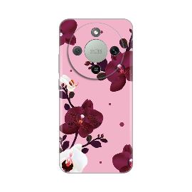 Torbica Silikonska Print Skin za Honor Magic 8 Lite Pink Orchid