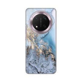 Slika Torbica Silikonska Print za Honor Magic 7 Lite Blue Gold Marble