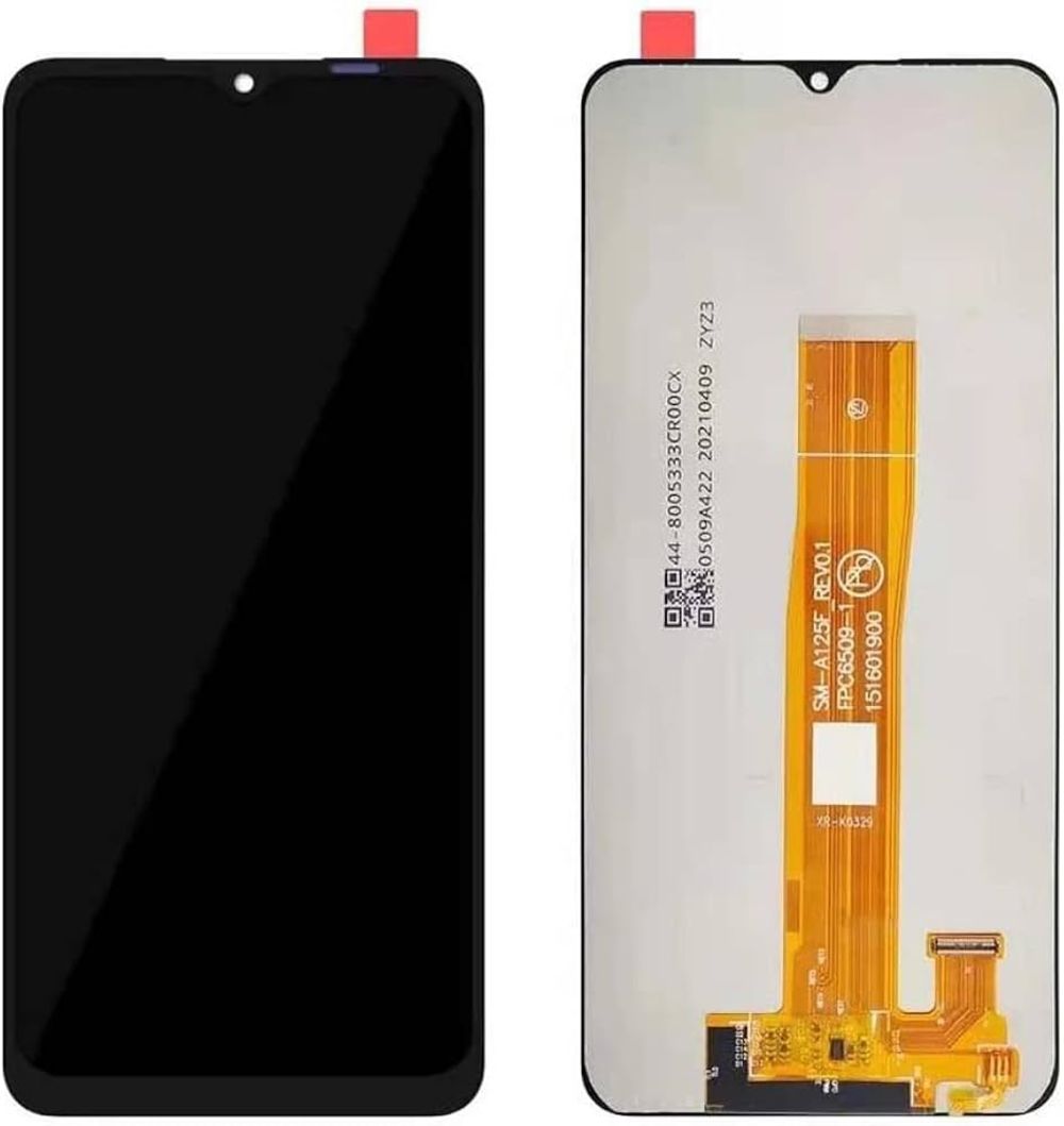 LCD za Samsung A125F/Galaxy A12 + touch screen Black CHO