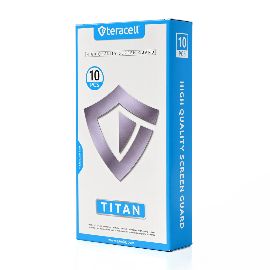 Zastitno staklo Tempered glass Teracell Titan 2.5D 10u1 za iPhone 17 Pro Max 6.9 crni