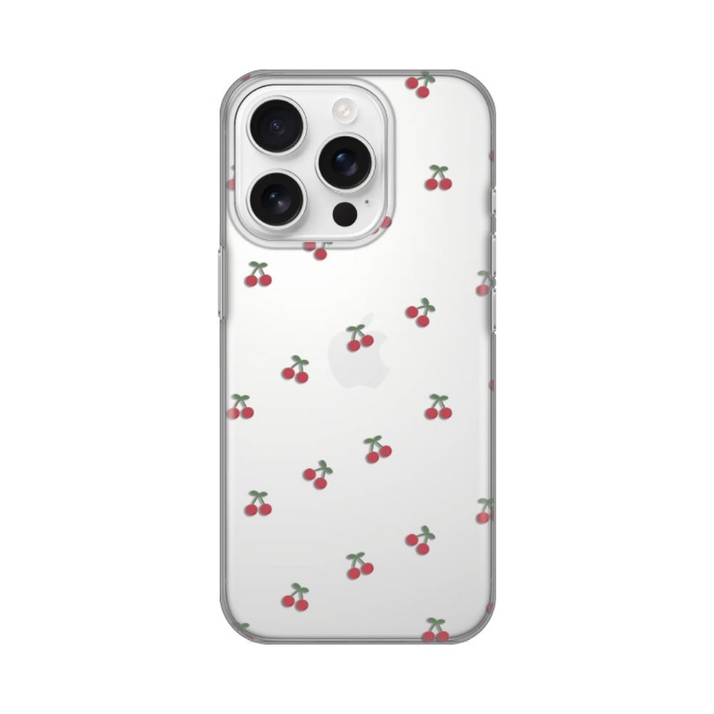 Torbica Silikonska Print Skin za iPhone 16 Pro 6.3 Little Cherry