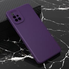 Torbica Teracell Giulietta za Samsung A715F Galaxy A71 mat tamno ljubicasta