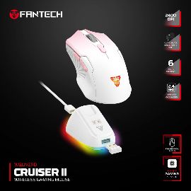 Mis Wireless Fantech WG11V2RD Cruiser II pink