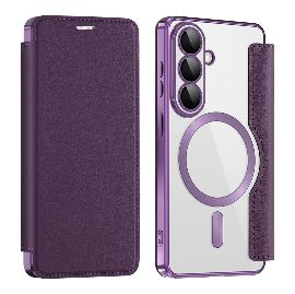 Torbica Magsafe Lux Bi Fold za Samsung S941B Galaxy S26 ljubicasta