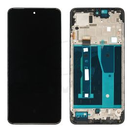 LCD za Motorola Moto G84 + touch screen + frame Black OEM