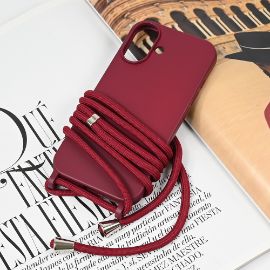 Slika Torbica Crossbody za iPhone 16 6.1 bordo