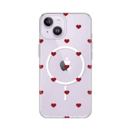 Torbica Print Magsafe za iPhone 13/14 6.1 Red Hearts